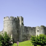 chepstow castle monmouthside wales Das Chepstow Castle (Bild: david hughes - Fotolia.com)